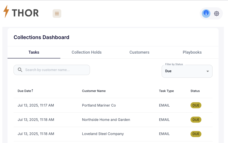 Collections Screenshot